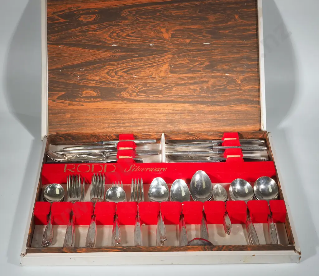 Rodd Silver Plate Cutlery Set - As New Image 1++