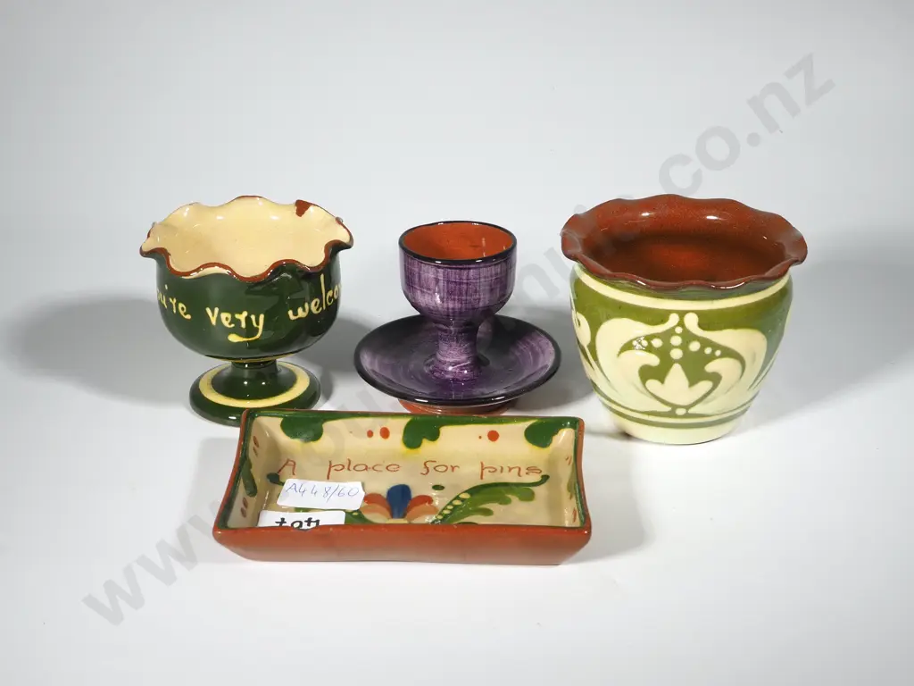 Four Pieces of Torquay Ware Image 1++