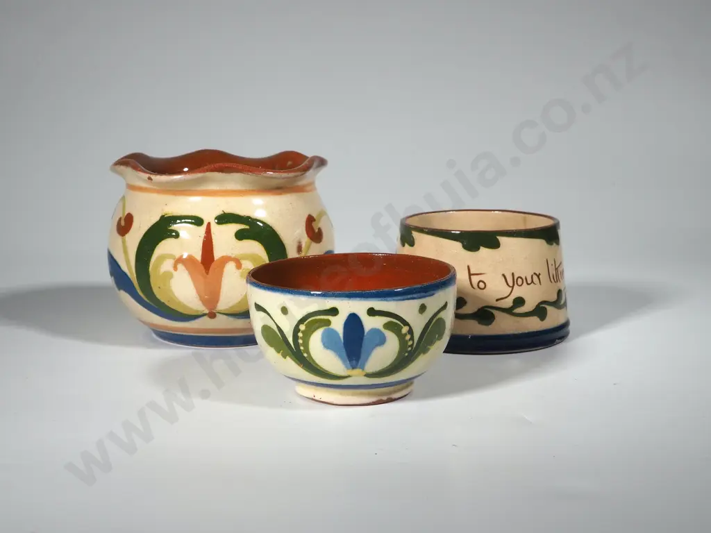 Three Pieces of Torquay Ware Image 1++
