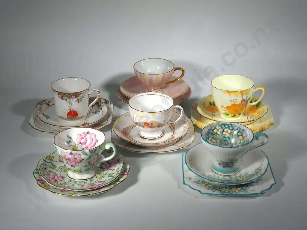Five Trios Including Shelley & Aynsley Image 1++
