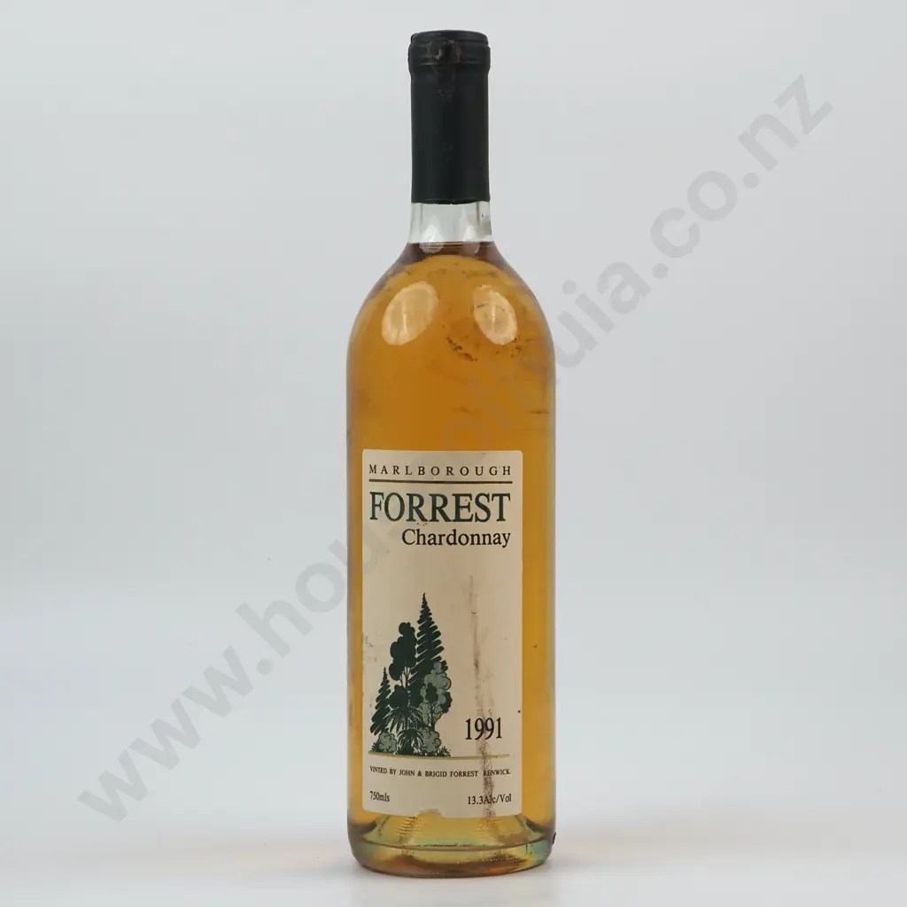 1991 Forrest Chardonnay - Marlborough. Image 1++