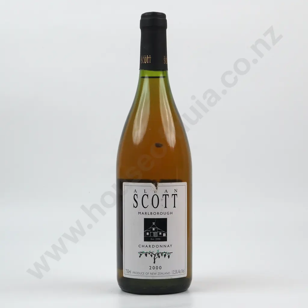 2000 Allan Scott Chardonnay - Marlborough. Image 1++
