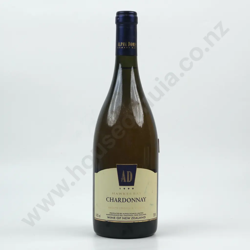 1999 AD (Alpha Domus) Hawkes Bay Chardonnay. Image 1++