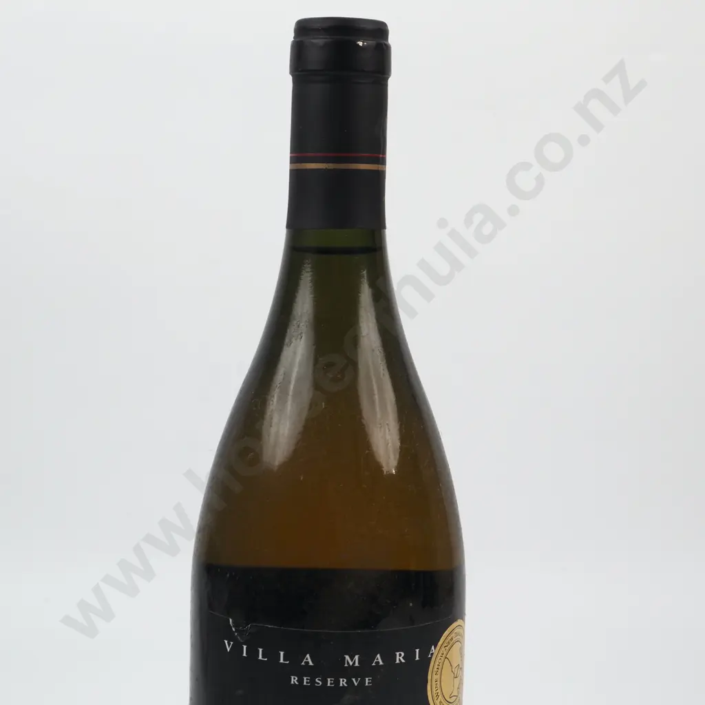 1998 Villa Maria Reserve Chardonnay - Marlborough. Image 1++