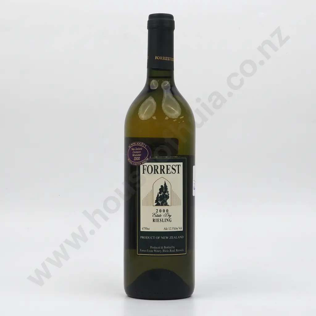 2000 Forrest Estate Dry Riesling. Renwick, New Zealand. Image 1++