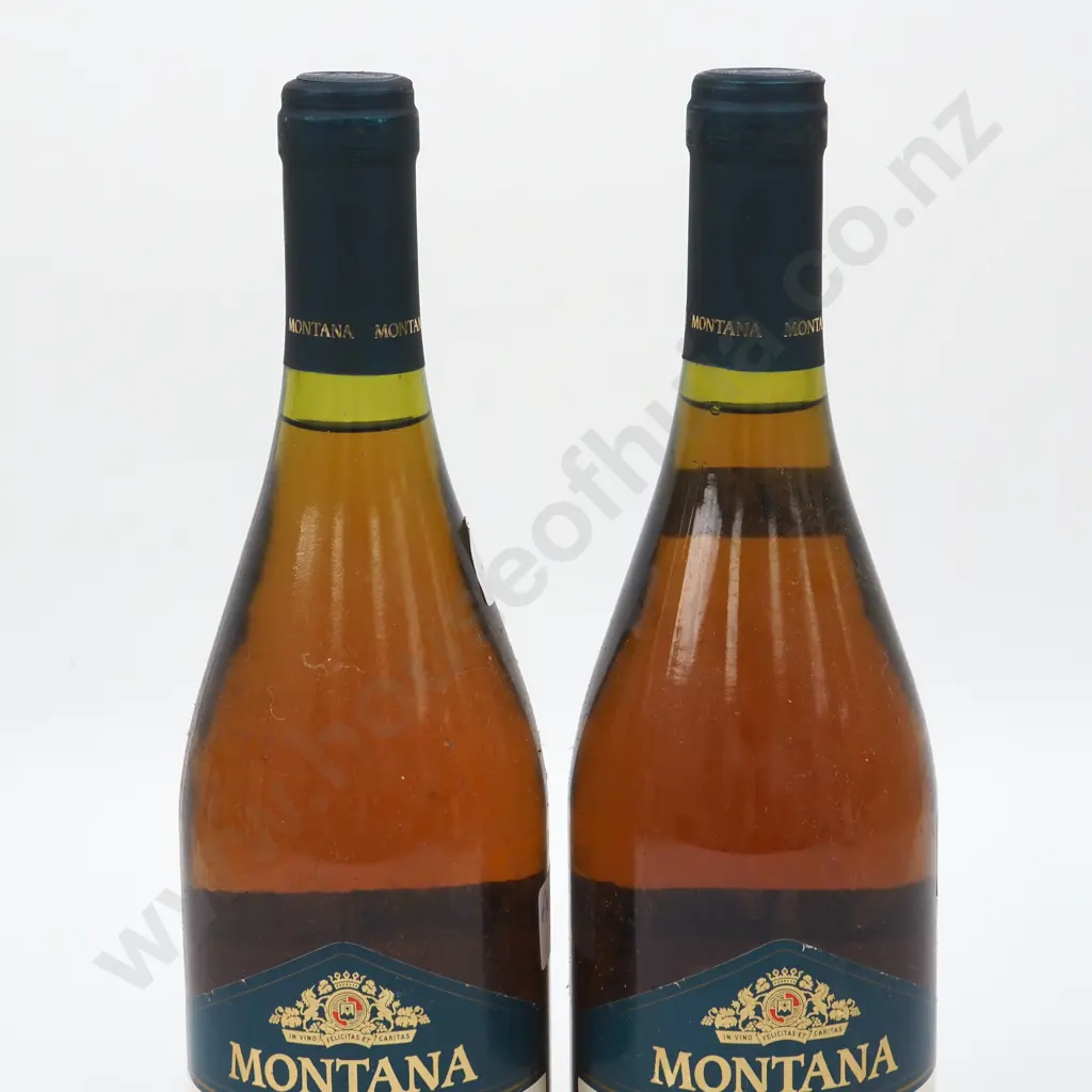 Two Bottles 1997 Montana Riesling - Marlborough. Image 1++