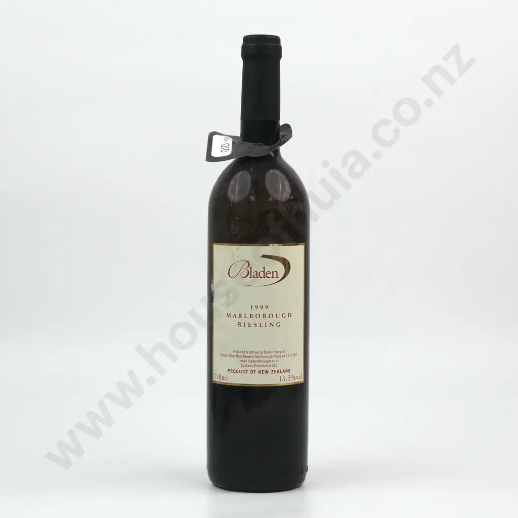 1999 Bladen Riesling - Marlborough. Image 1++