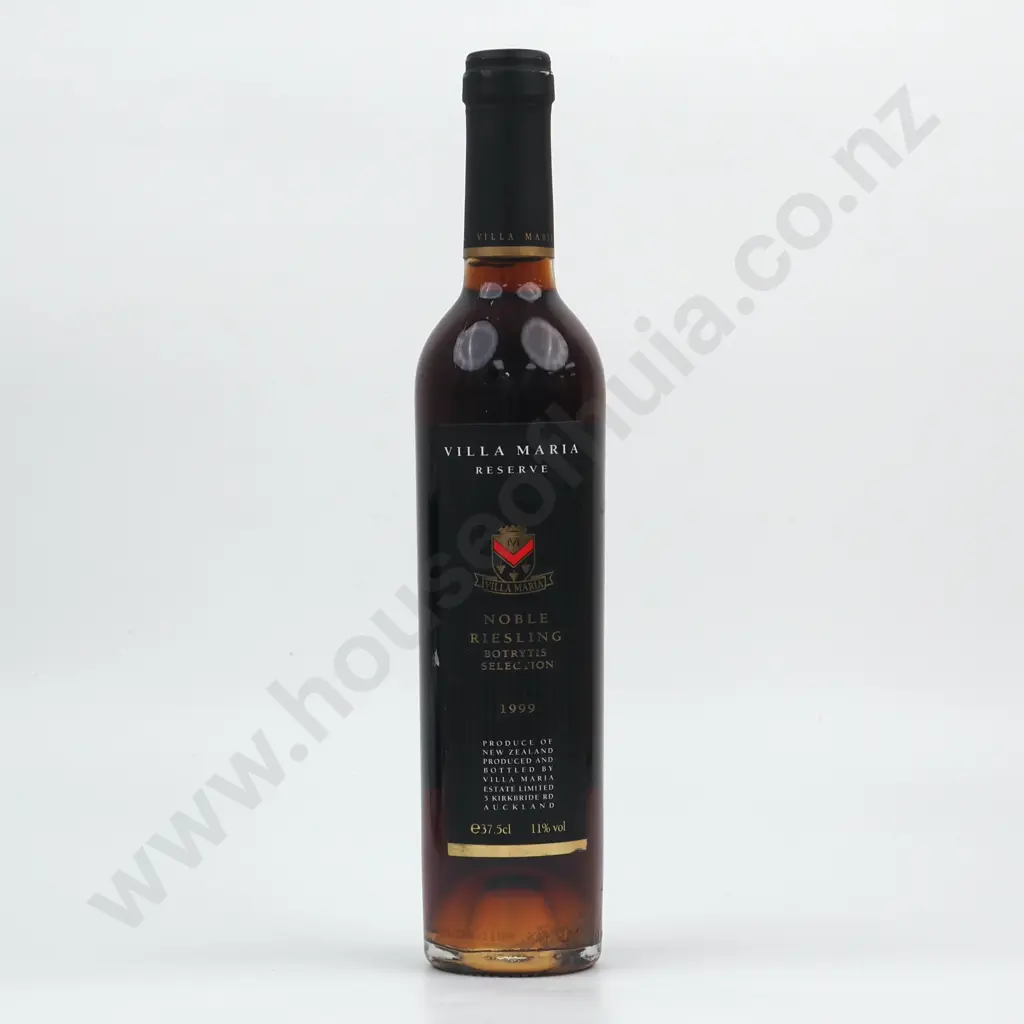 1999 Villa Maria Reserve Noble Riesling Botrytis Selection - Marlborough. Image 1++