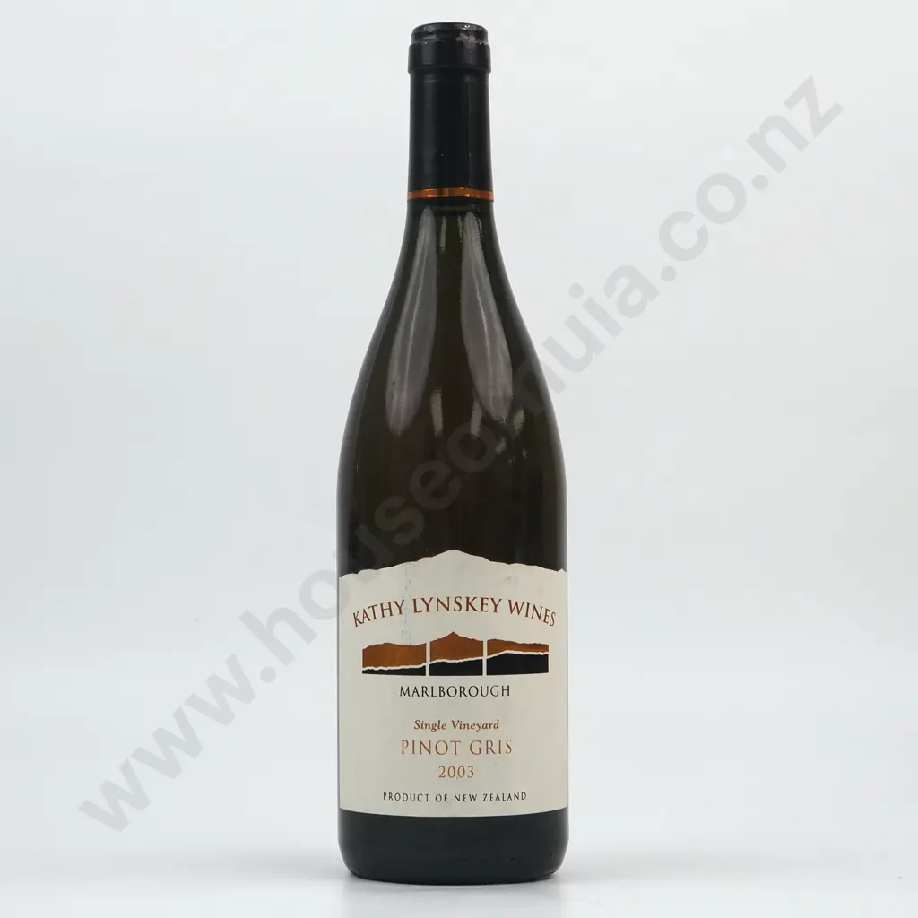2003 Kathy Lynskey Wines Single Vineyard Pinot Gris - Marlborough. Image 1++