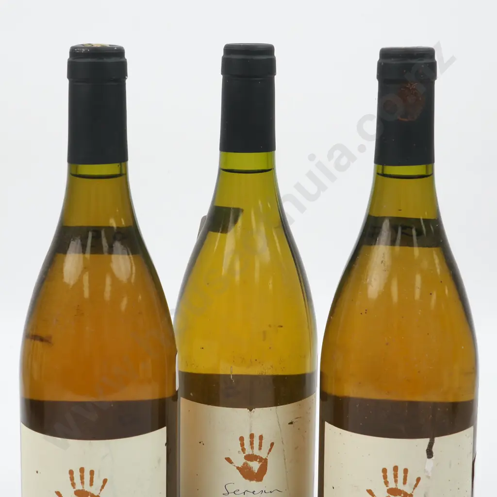 Three Bottles 2002 Seresin Marama Sauvignon Blanc - Marlborough. Image 1++