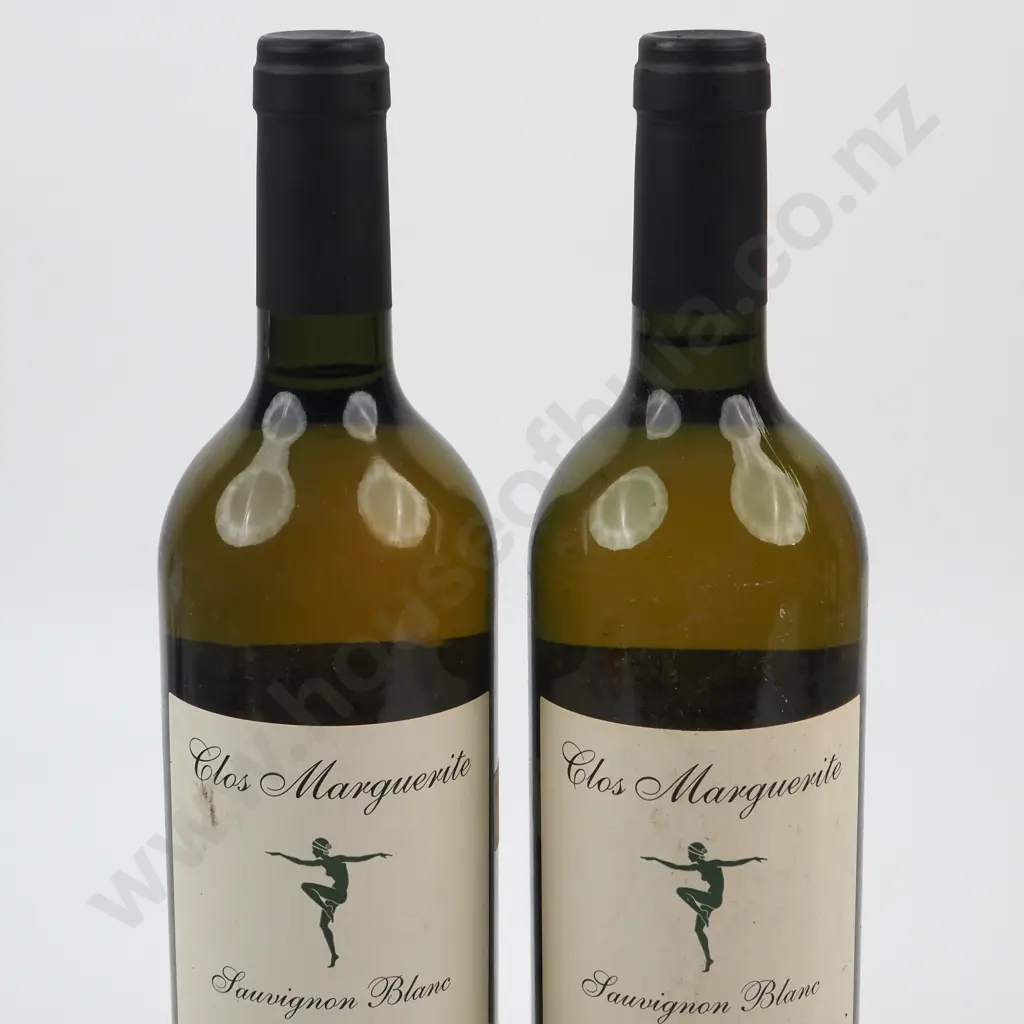 Two Bottles 2004 Clos Marguerite Sauvignon Blanc - Marlborough. Image 1++