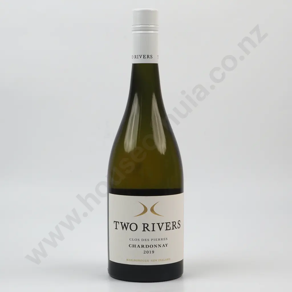 2019 Two Rivers Clos Des Pierre's Chardonnay. Marlborough, New Zealand. Image 1++