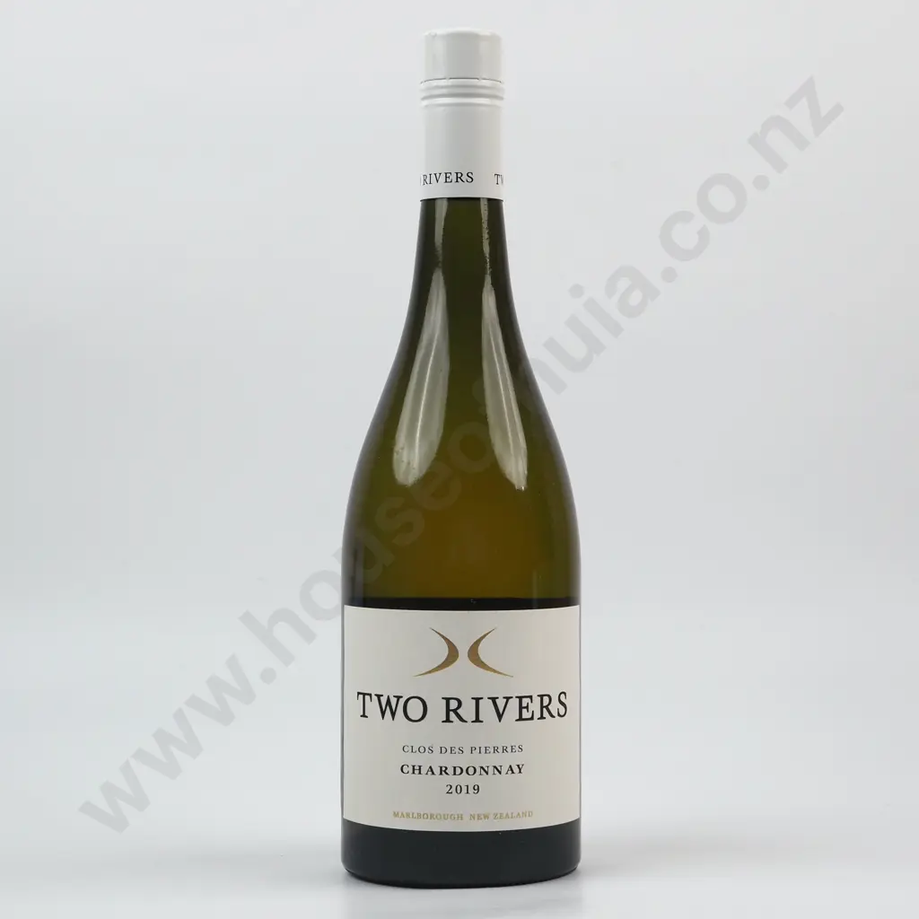 2019 Two Rivers Clos Des Pierre's Chardonnay. Marlborough, New Zealand. Image 1++