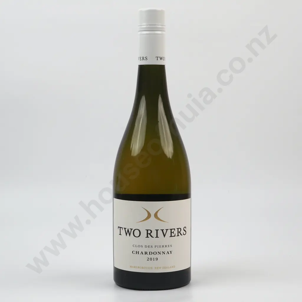 2018 Two Rivers Clos Des Pierre's Chardonnay. Marlborough, New Zealand. Image 1++