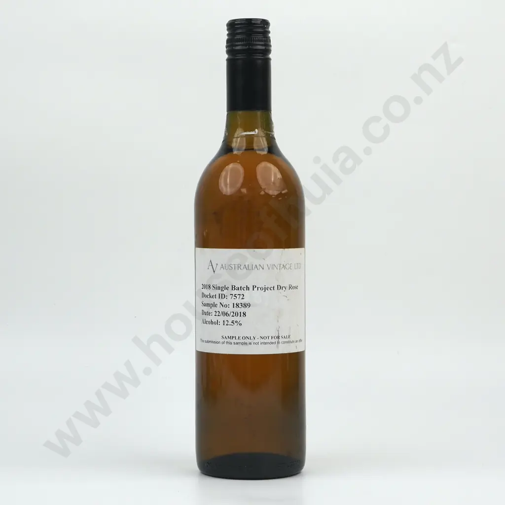 2018 AV (Australian Vintage ) Single batch Project Dry Rose. Image 1++