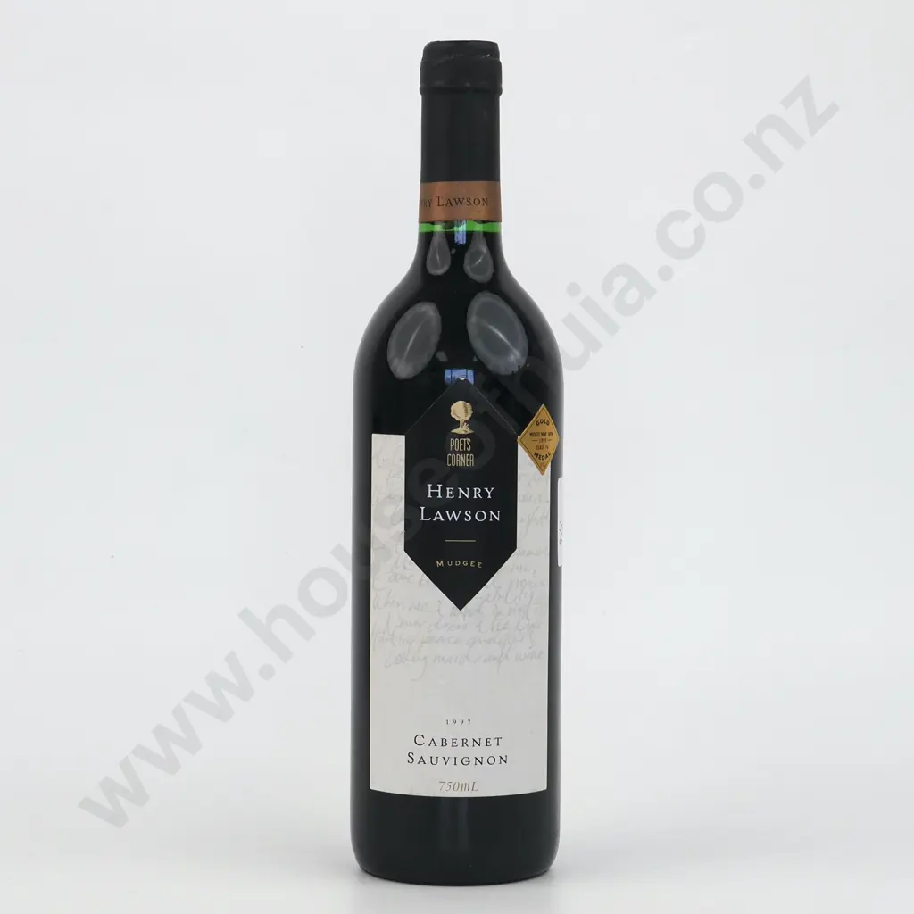 1997 Henry Lawson Cabernet Sauvignon, Mudgee, Australia. Image 1++