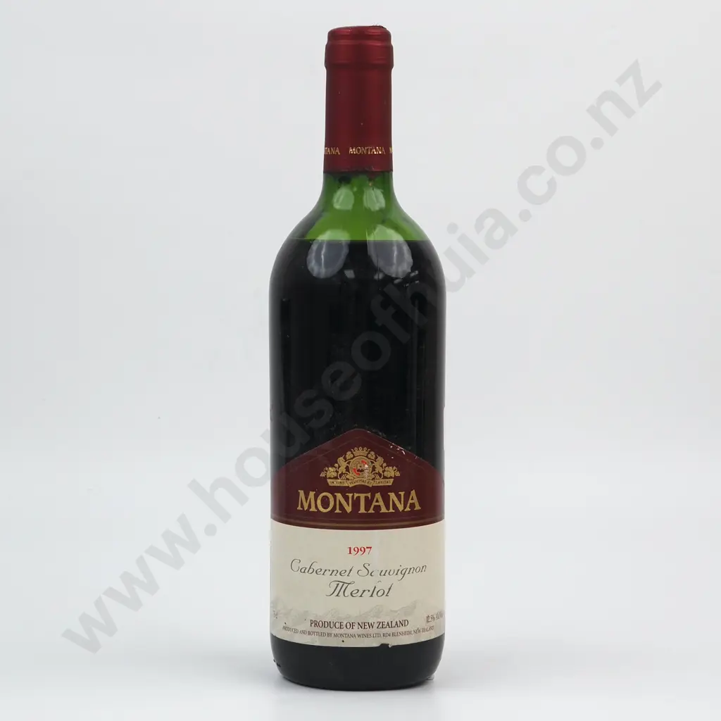 1997 Montana Cabernet Sauvignon-Merlot - Marlborough. Image 1++