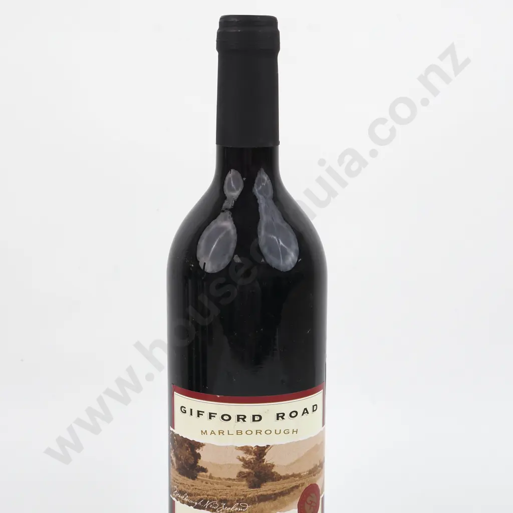 2001 Gifford Road Merlot - Marlborough. Image 1++