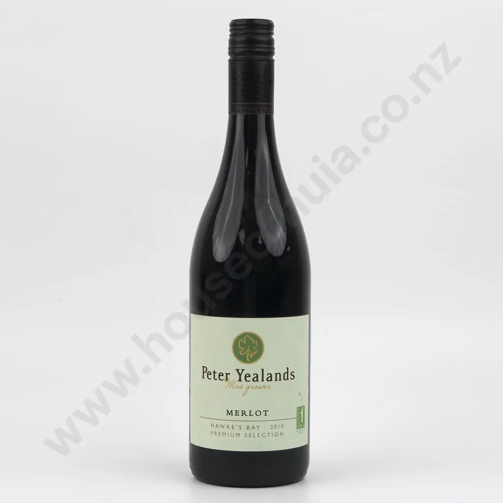 2010 Peter Yealands Merlot. Hawke's Bay Premium Selection. Image 1++