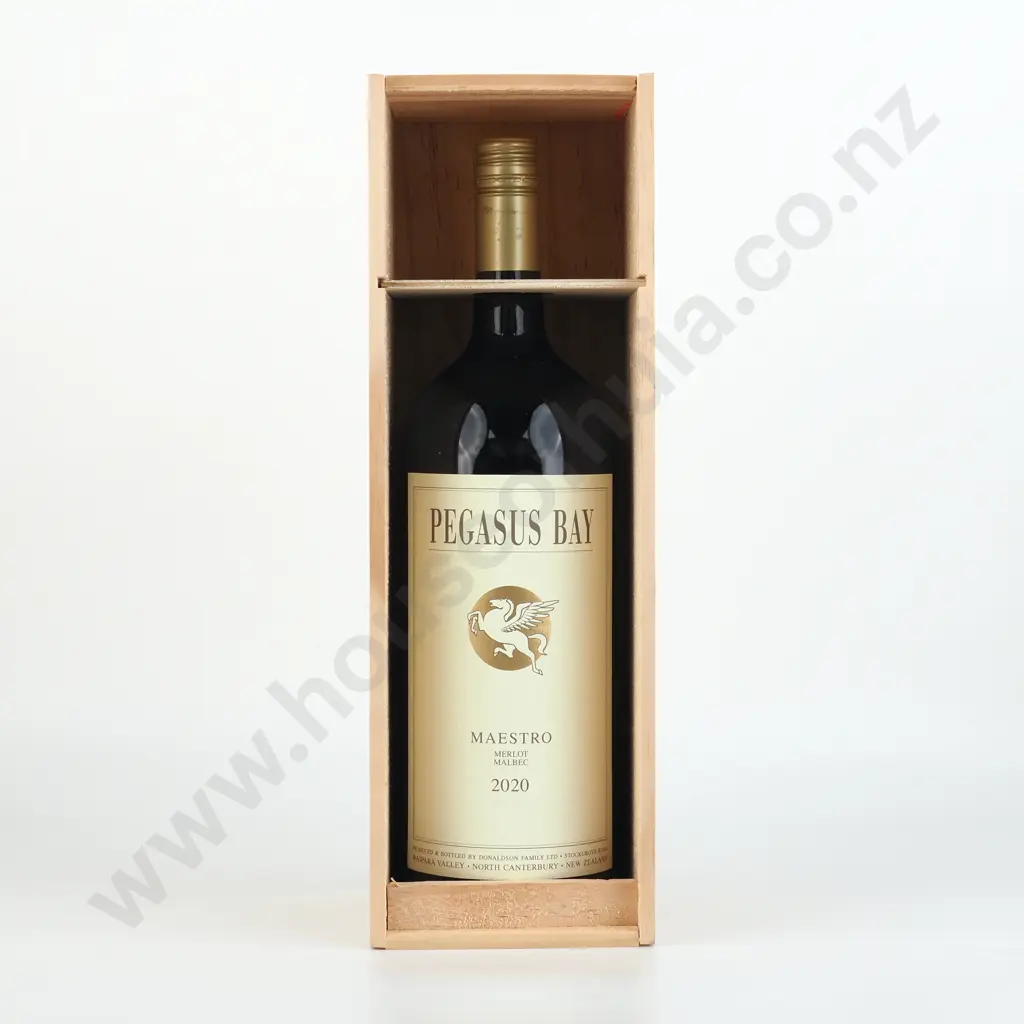 Magnum of Pegasus Bay Maestro Merlot Malbec, 2020 Image 1++