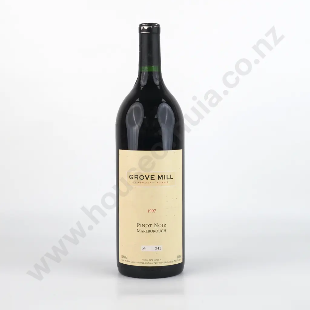 1997 Grove Mill Pinot Noir - Marlborough. Image 1++