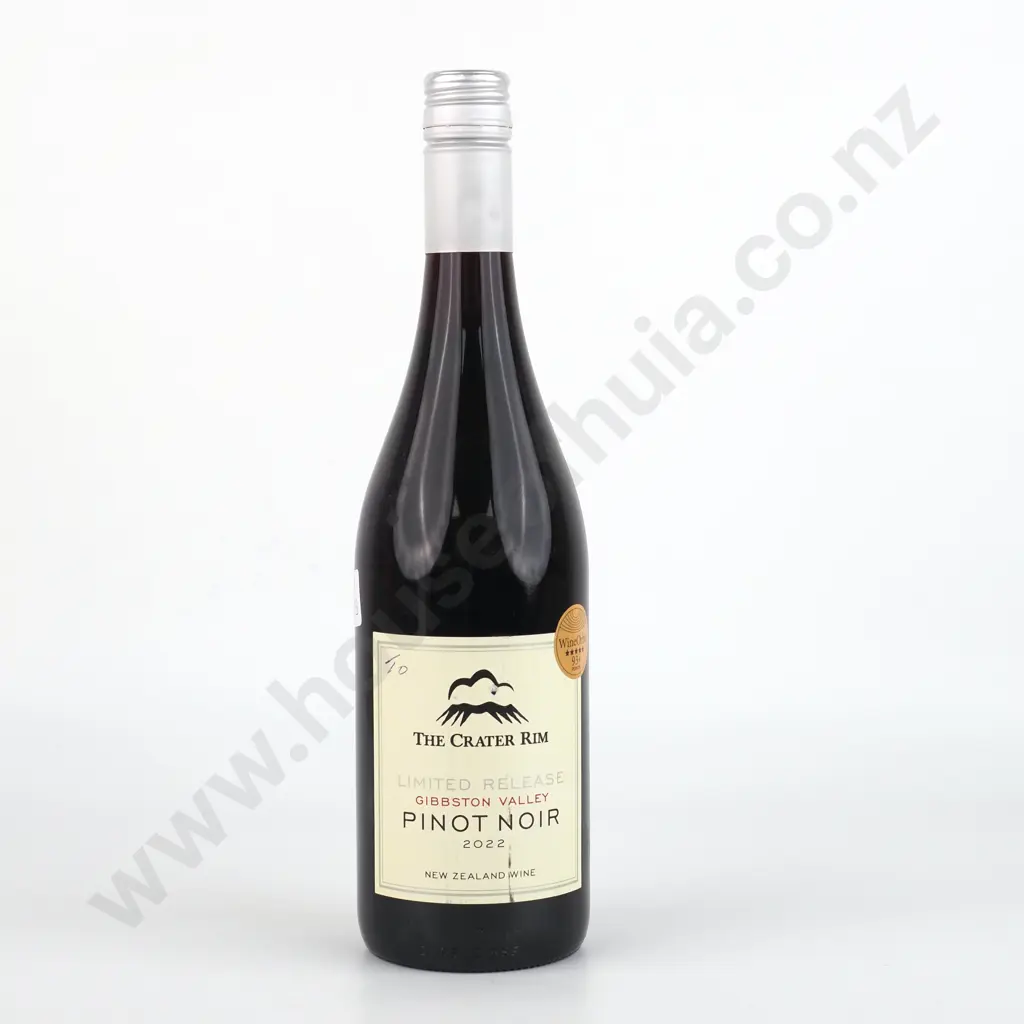 2022 The Crater Rim Limited Release Pinot Noir - Gibbston Valley, New Zealand. Image 1++