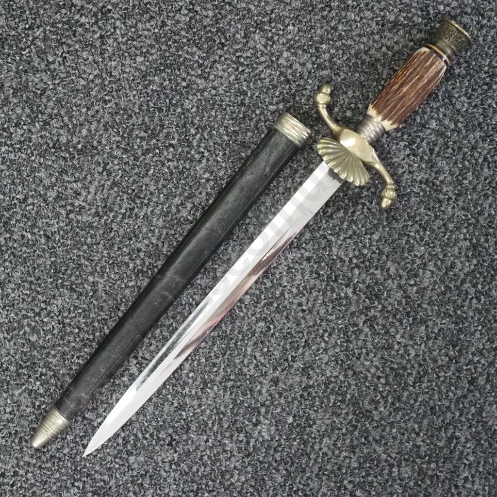Vintage German Hunting Dagger Image 1++