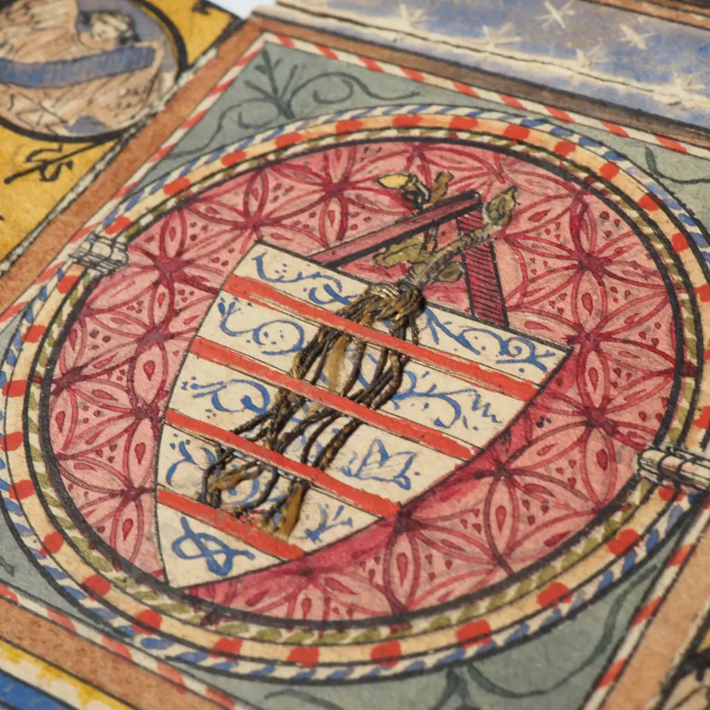 Shred Of Gold From A Cape Worn By Thomas A Becket - Originally the Property Of Colonel Alexander Lean Inherited From Image 1++