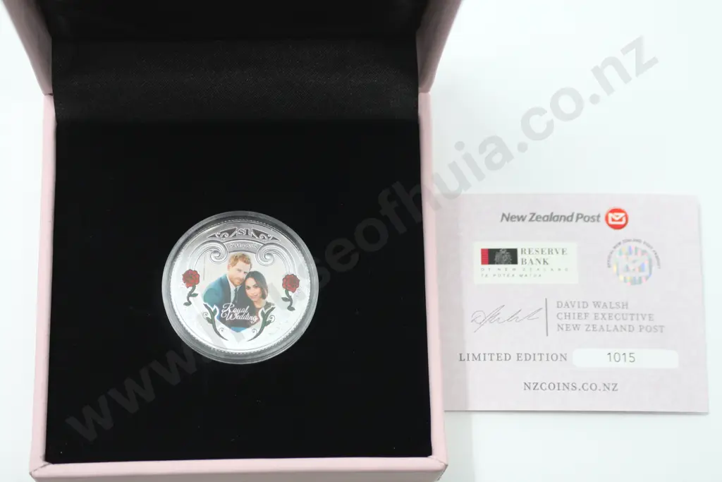2* 2018 Royal Wedding Silver Proof Coin (Two Boxed Coins) Image 1++