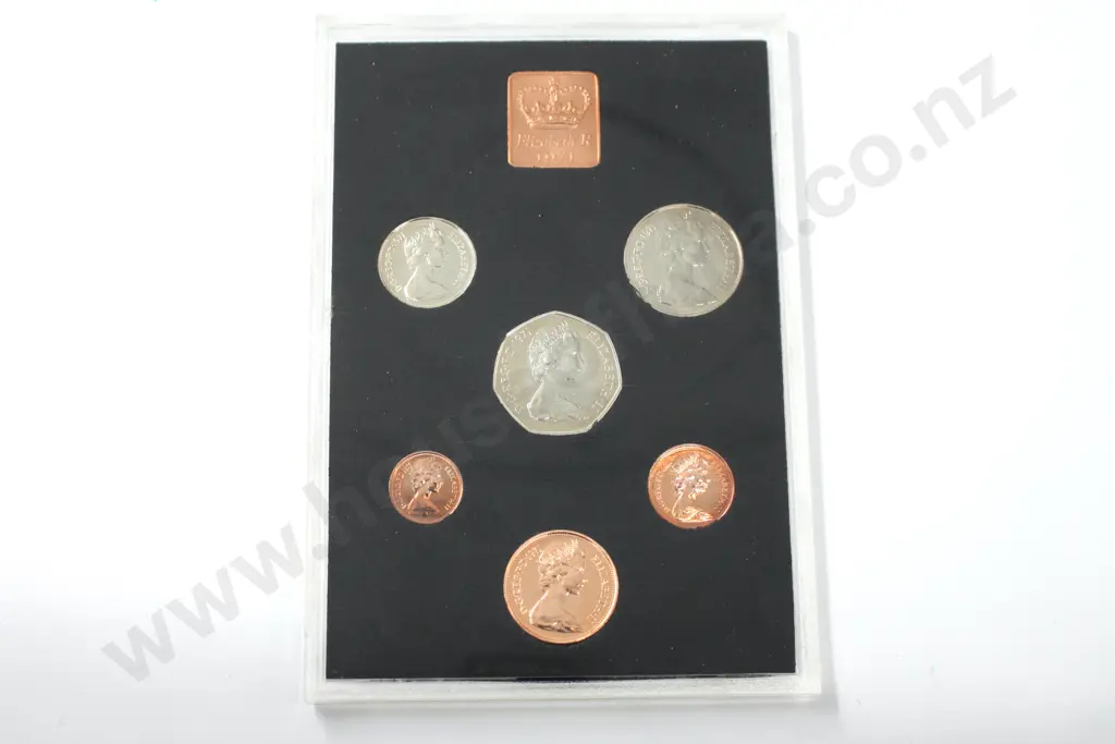 1971 Great Britain & Northern Ireland Decimal Coinage Set  Image 1++