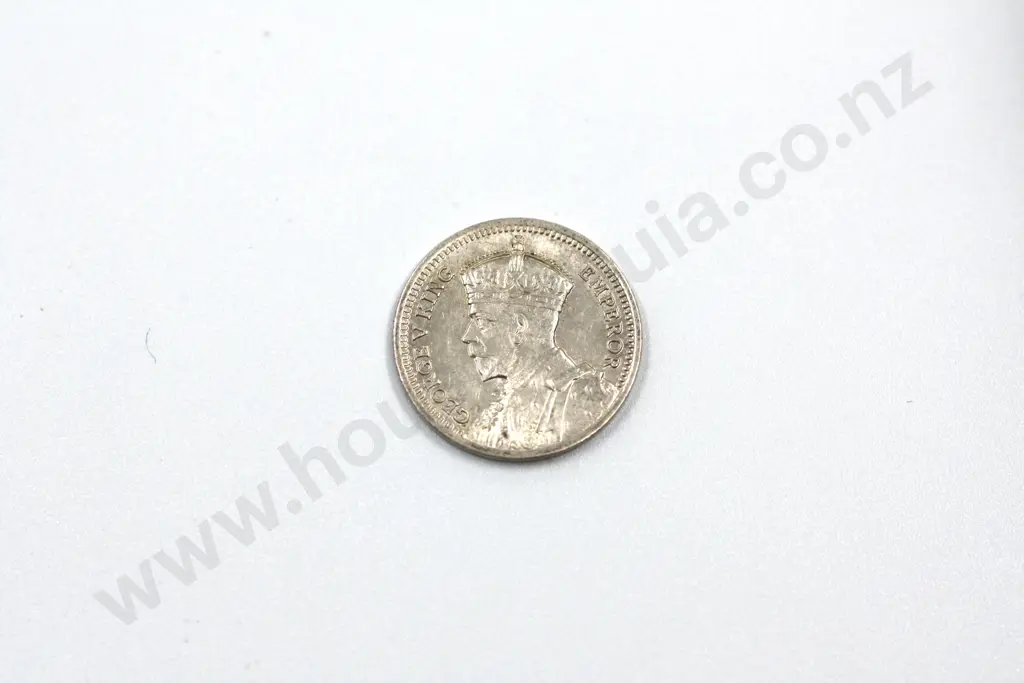 1934 threepence, uncirculated with full mint lustre. C.V. $65 Image 1++