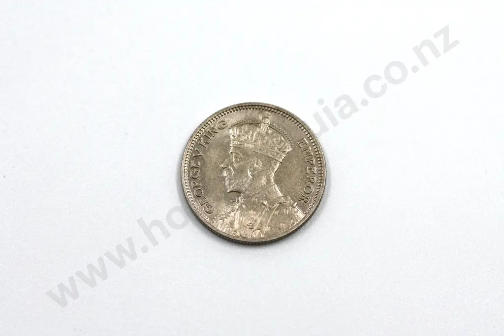 1933 sixpence, brilliant uncirculated with full mint lustre. C.V. $250 Image 1++