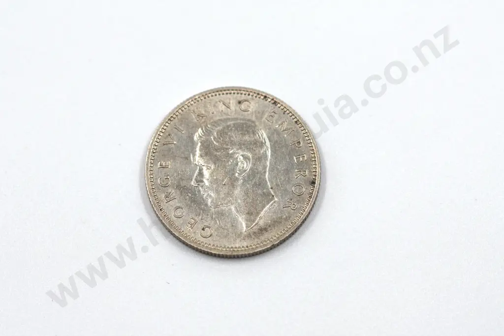 1940 shilling, almost uncirculated with mint lustre. C.V. $225 Image 1++