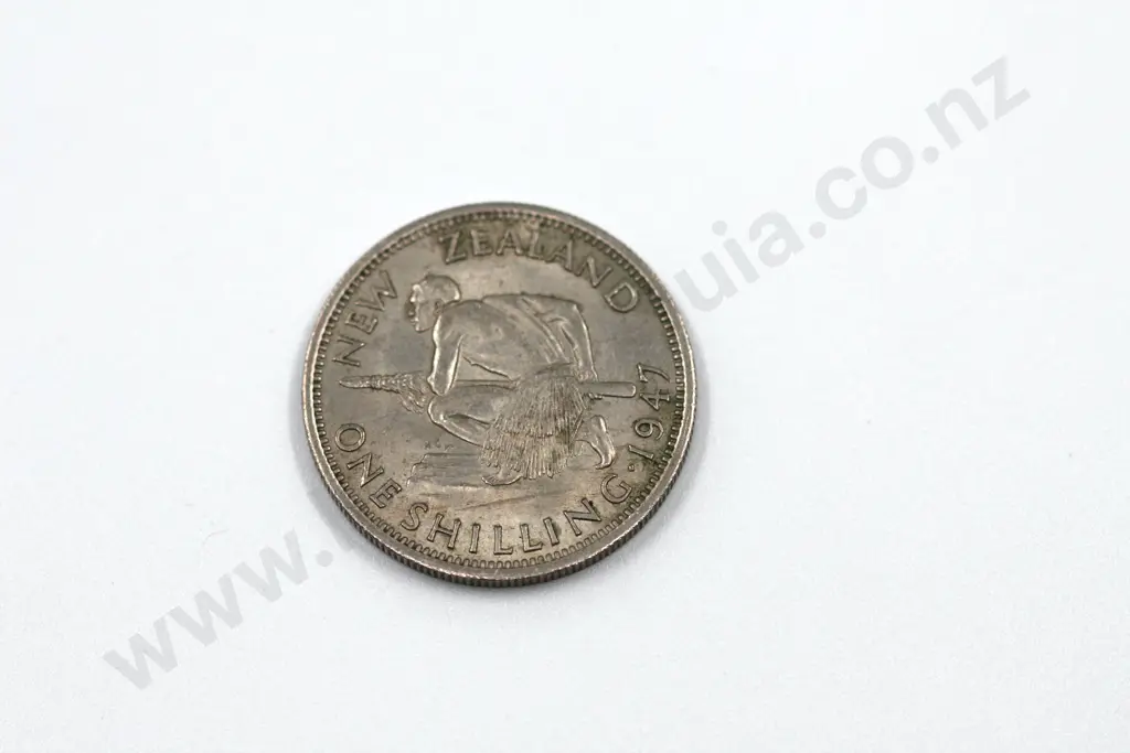 1947 shilling, extremely fine. C.V. $65 Image 1++