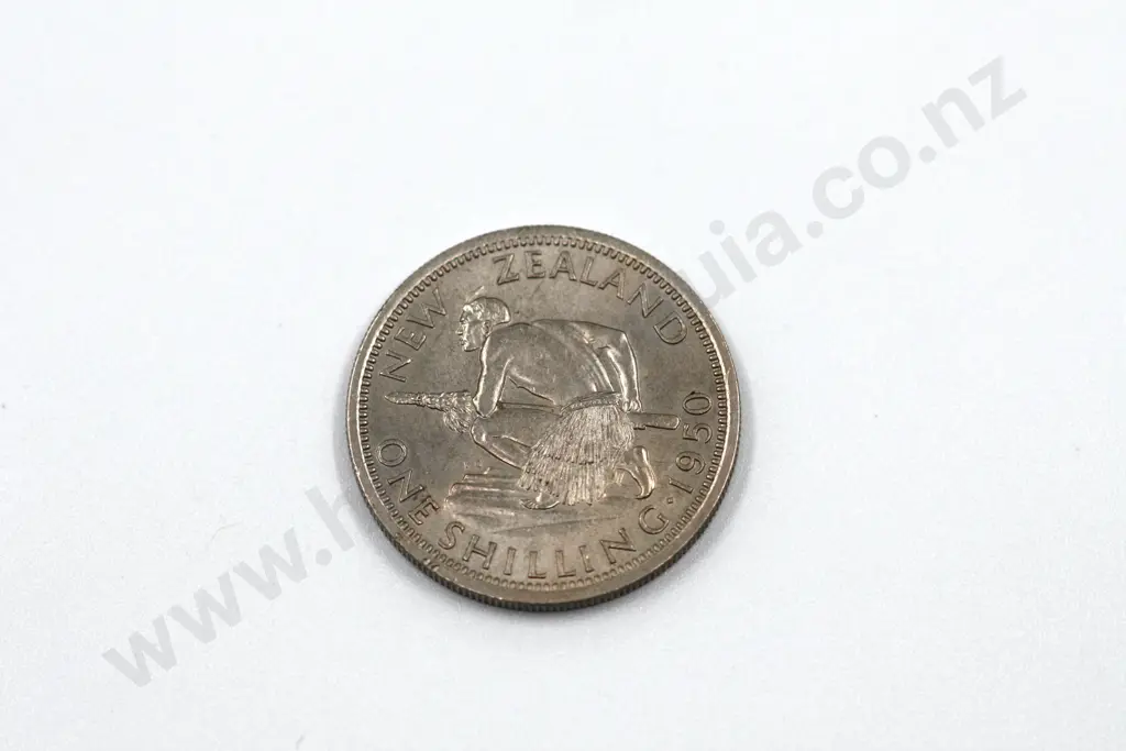 1950 shilling, extremely fine. C.V. $65 Image 1++