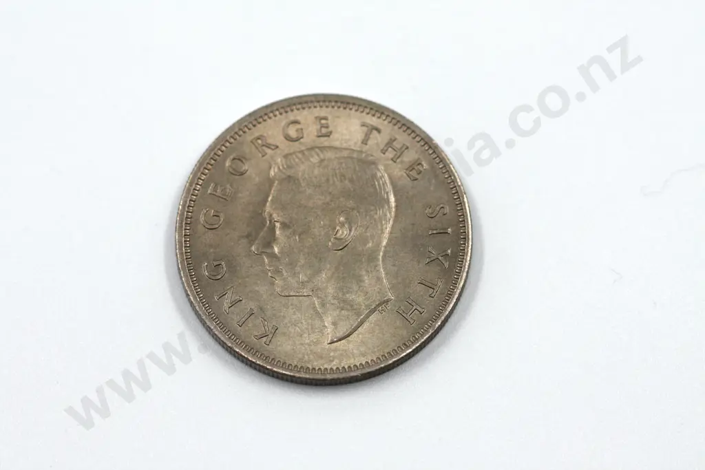 1949 florin, brilliant uncirculated with full mint lustre. C.V. $600 Image 1++