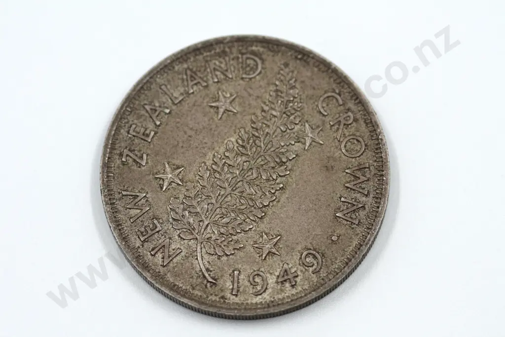 1949 New Zealand Crown Image 1++