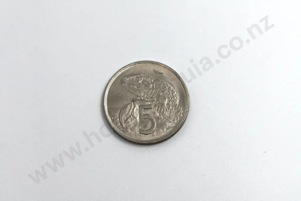 1967 ‘no sea to right’ five cents, almost uncirculated, estimated C.V. $60 Image 1++