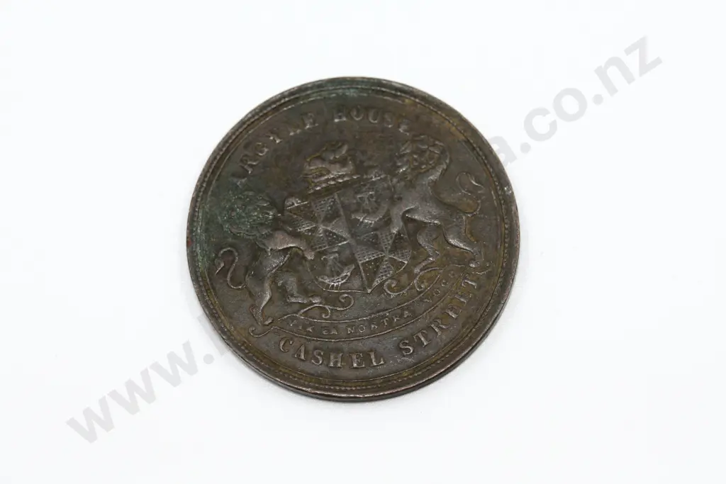 G. L. Beath, Christchurch, one penny, ND ( 1860’s ), very fine. C.V. $50 Image 1++