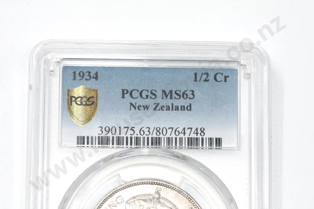 1934 halfcrown, MS63. C.V. $850 Image 1++