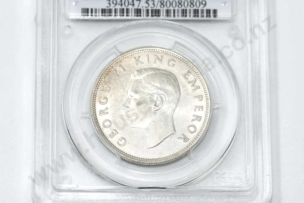 1942 halfcrown, AU53. C.V. $225 Image 1++