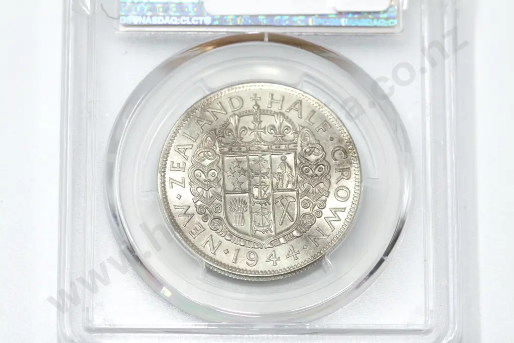 1944 halfcrown, AU58. C.V. $750 Image 1++