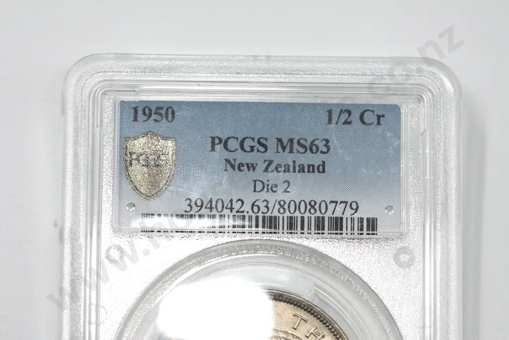 1950 halfcrown, MS63. C.V. $80 Image 1++