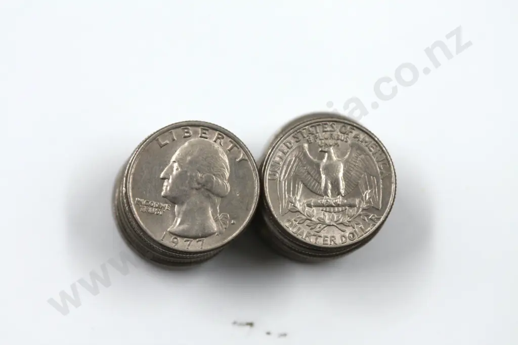 Collection of 24 United States Quarters  Image 1++