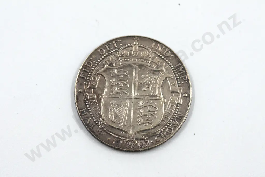 1907 UK Half Crown Image 1++