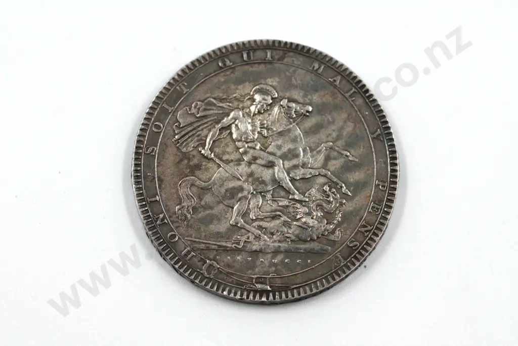 1819 British Full Crown (UC ex Mount) Image 1++