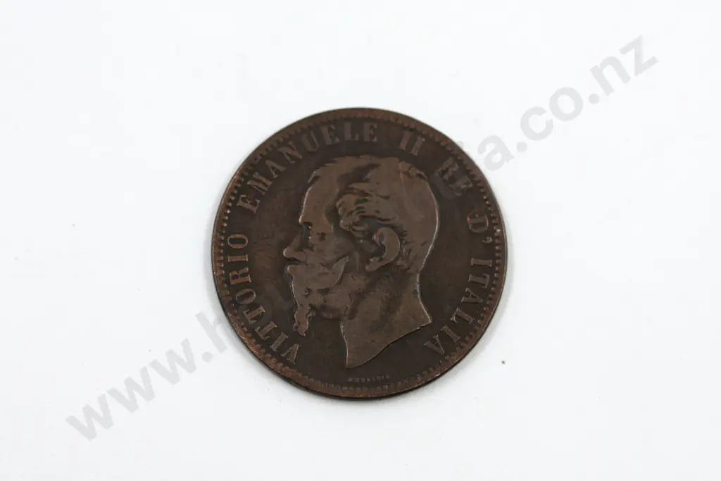 1867 10 Centesimi Italia Image 1++