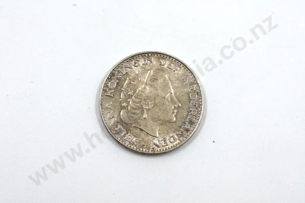 1967 1 Guilder Coin Netherlands Image 1++