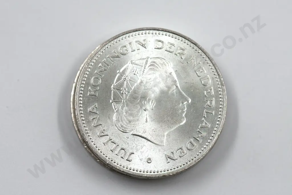 3* 1945-1970 10 Guilders Dutch Coin (3 Coins) Image 1++