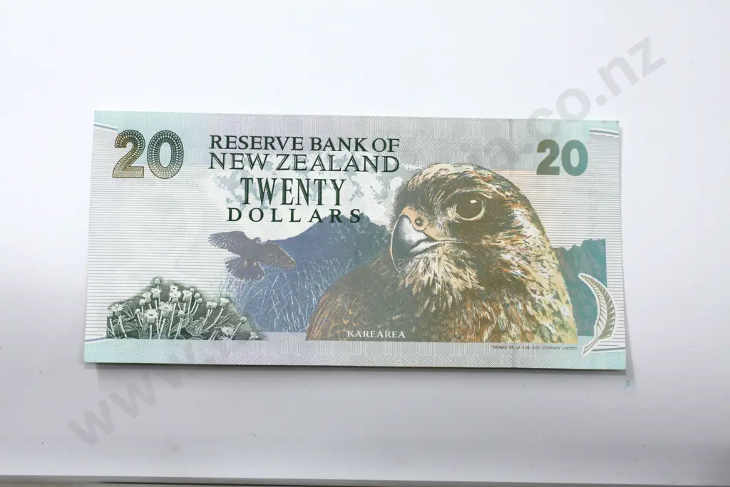 Twenty dollars, Brash type one signature, extremely fine. C.V. $70 Image 1++